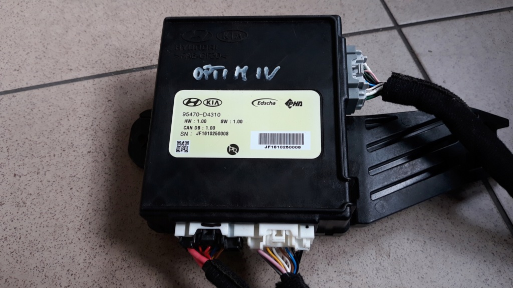 фото №1, Kia optima iv jf 2015- модуль блок управления 95470-d4310