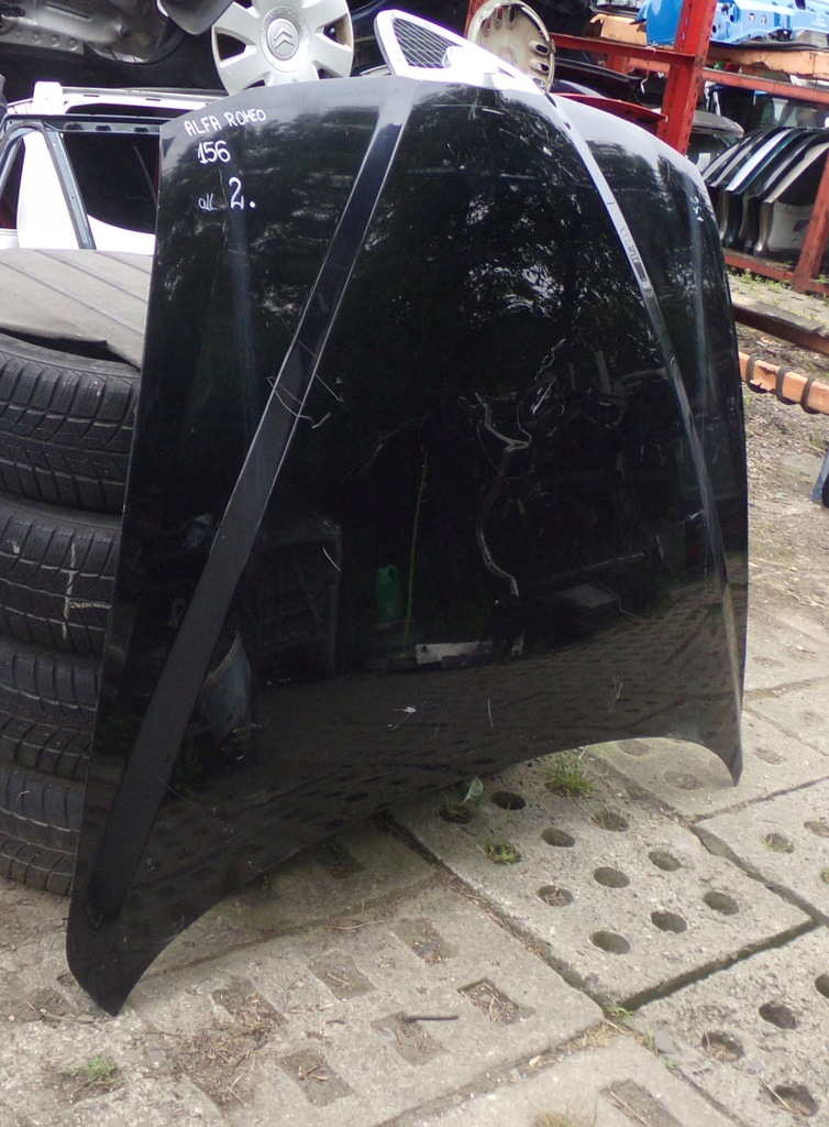 фото №2, Alfa romeo 156 капот крышка двигателя