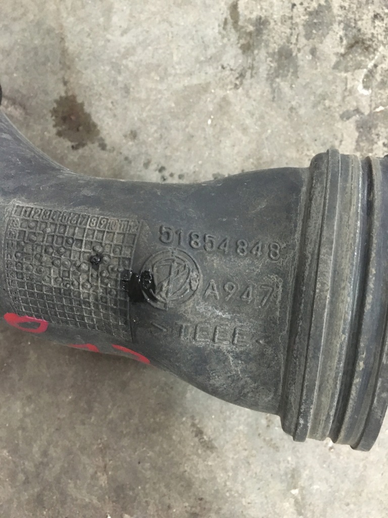 фото №2, Fiat doblo 1.3 multijet труба воздуха 51854848