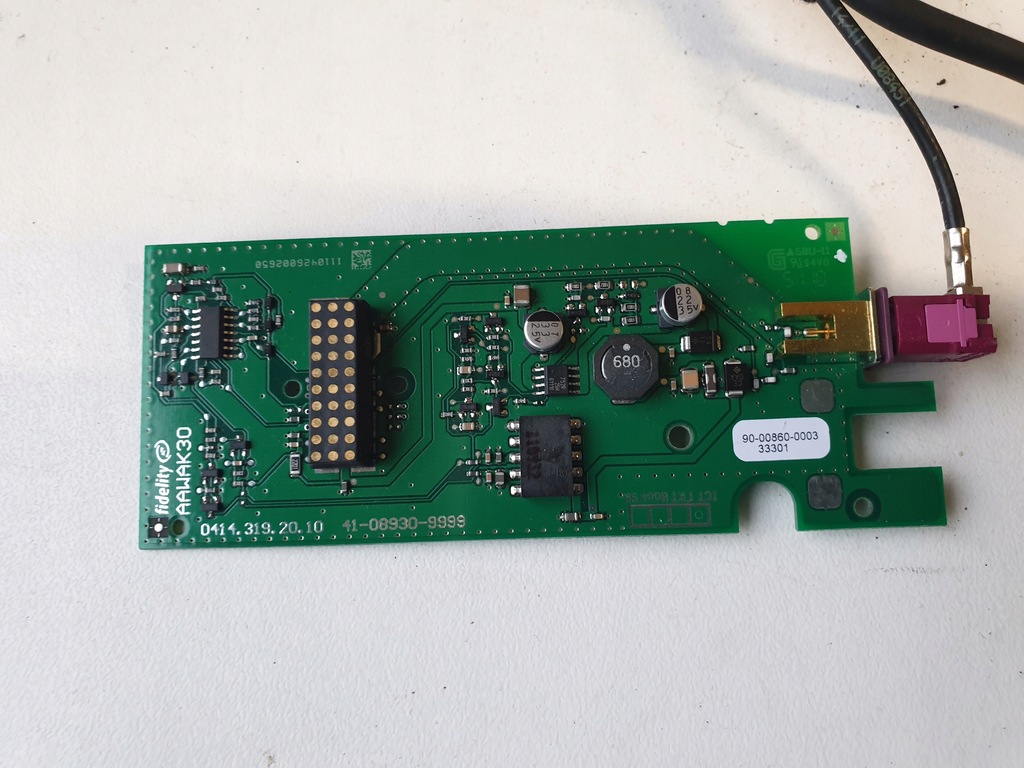 фото №7, Джгут електропроводка телефону модуль audi a6 c7 a7 4g оригінальний номер eu