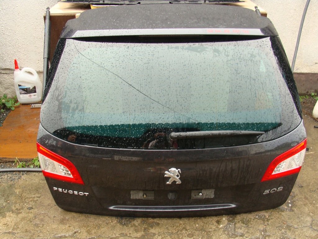 фото №1, Крышка багажника комплектная peugeot 508 kombi