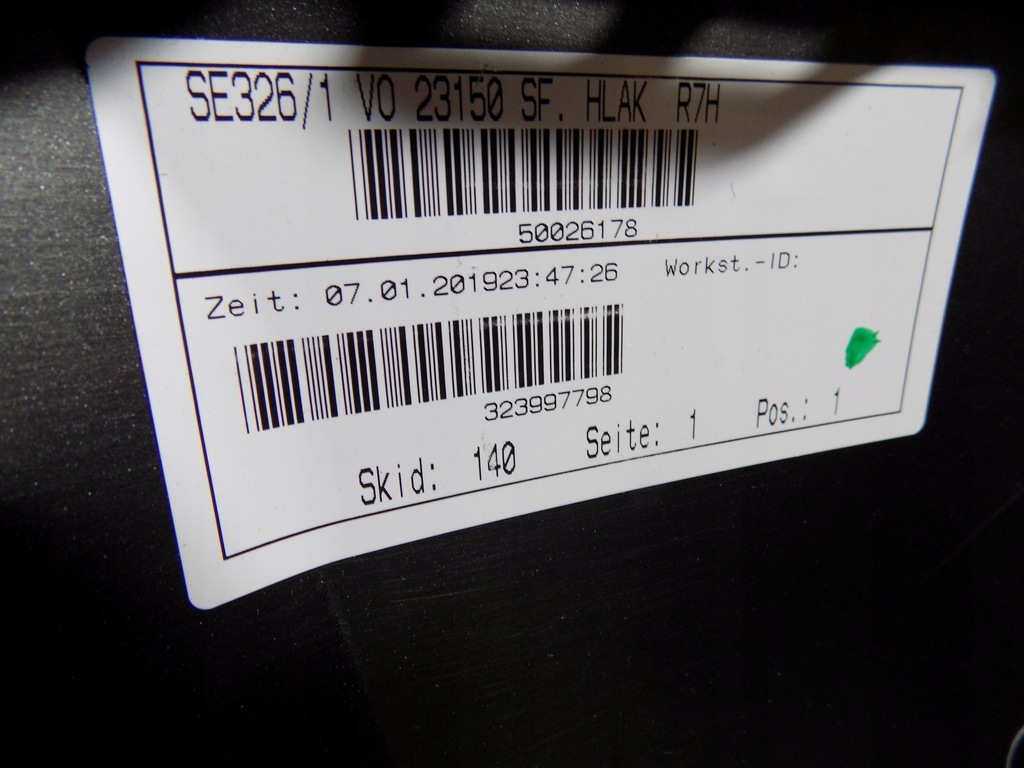 фото №10, Бампер перед решётка радиатора 6pdc цвет lr7h версия pod радар seat tarraco 2019+