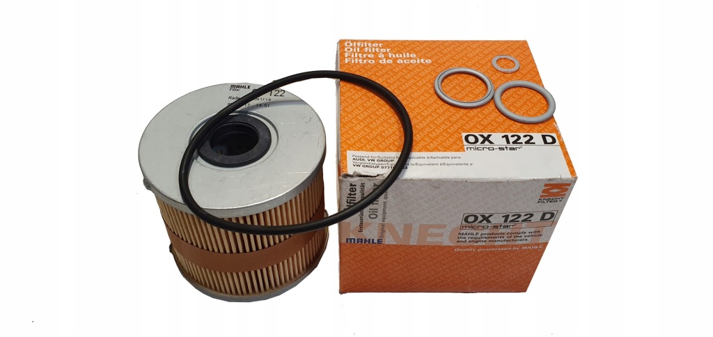фото №1, Knecht фільтр оливи ox122d audi au 3.7 4.2 s8
