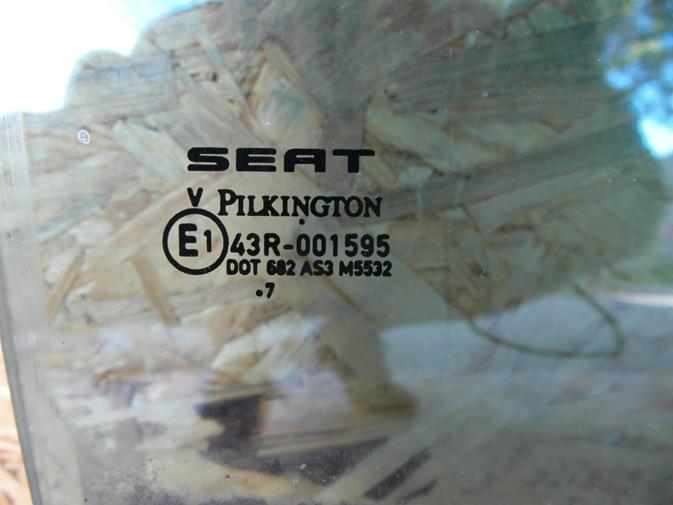 фото №2, Seat leon ii cupra r скло задня задня права fabrycznie тонована 07r 2007