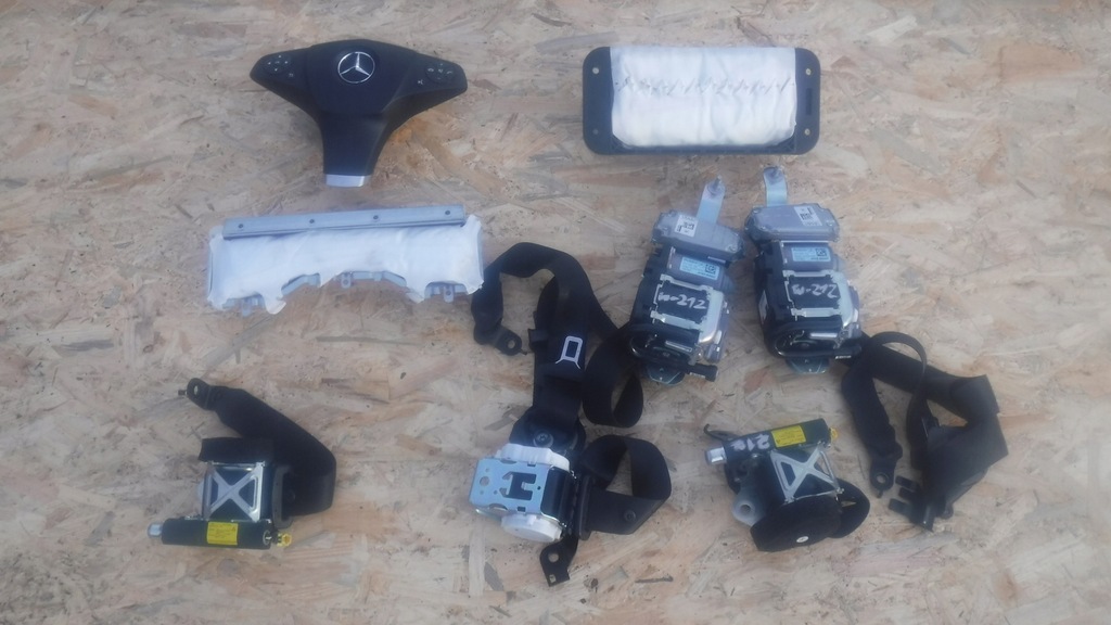 фото №1, Комплект подушка безопасности mercedes w212