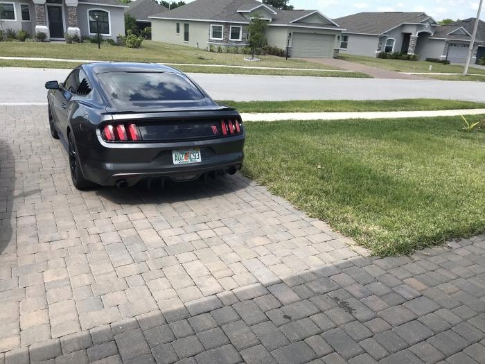 фото №6, Плавники диффузор ford mustang 2015-2017 base