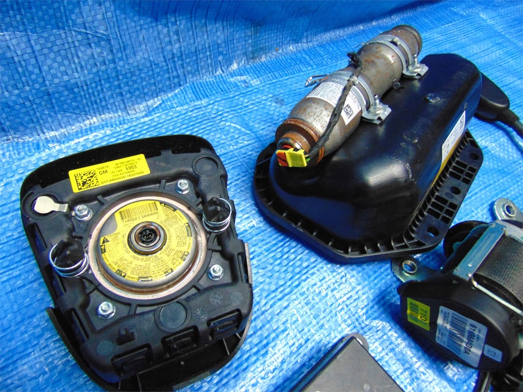 фото №5, Chevrolet orlando подушка подушки безопасности натяжители kpl