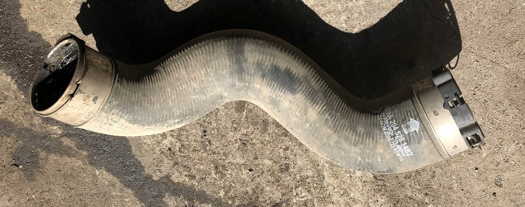 фото №1, Mercedes w204 2.2cdi труба шланг интеркулер