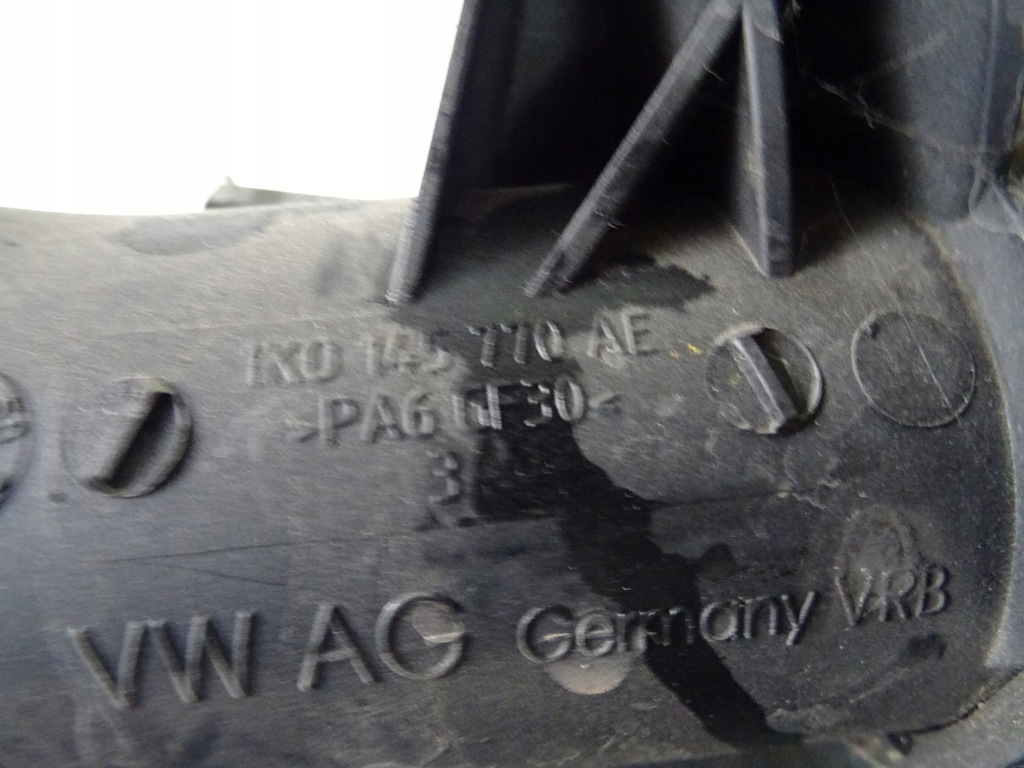 фото №5, Vw beetle 5c 2.0 tdi труба інтеркулер 1k0145770ae