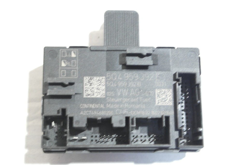 фото №1, Skoda octavia iii модуль двері правий 5q4959392e