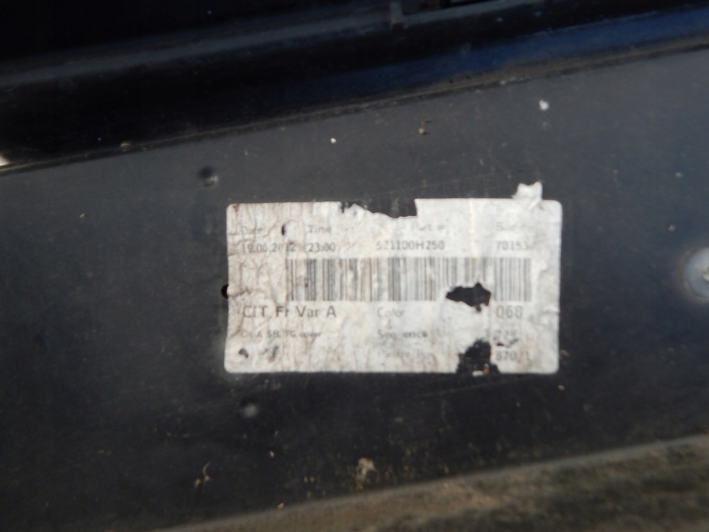 фото №7, Citroen c1 lift 12- бампер передній перед