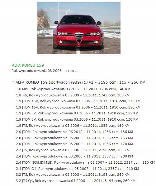 фото №9, Воздуходувка вентилятор alfa romeo 159 brera spider łódź 52407597