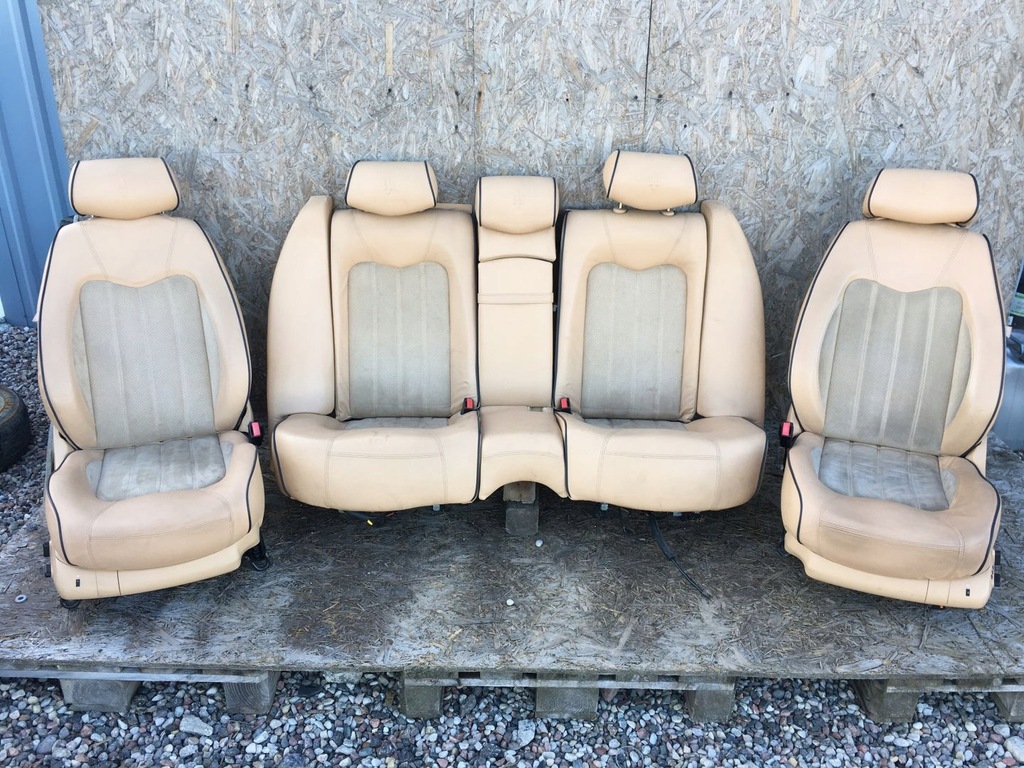 фото №1, Maserati quattroporte 04-13 сидіння заднє сидіння