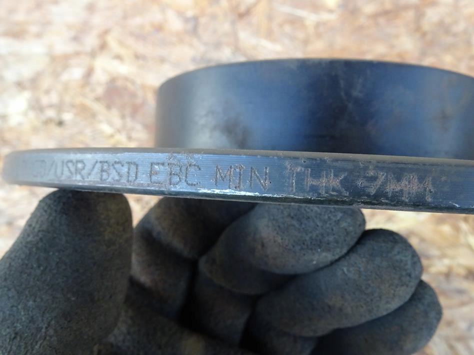 фото №8, Audi a3 8l tt 8n golf iv 2.8 v6 1.8 turbo тормозные диски задняя задние ebc 5x100 232mm