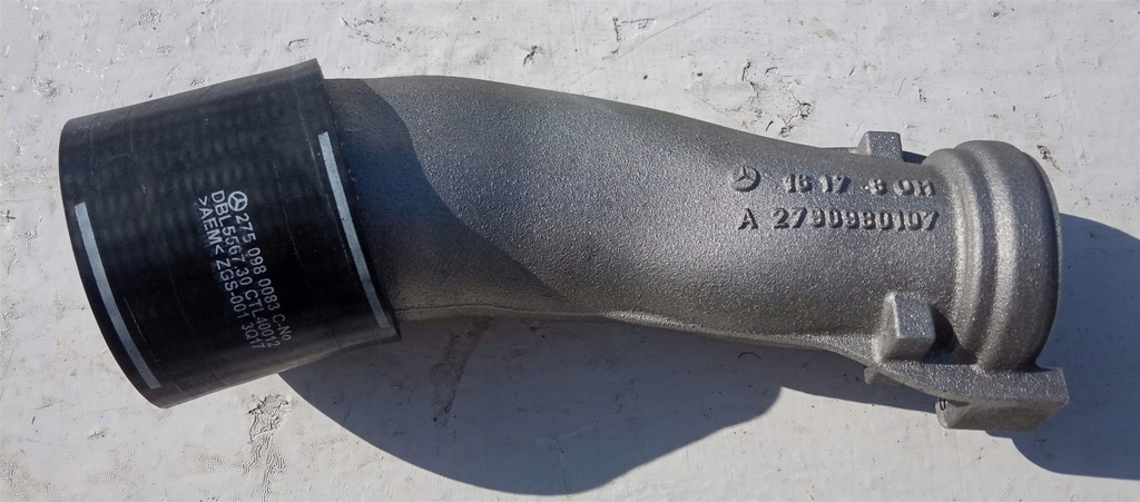 фото №1, Повітрозабірник труба турбіни w222 w463 s65 g65 6.0 v12 amg