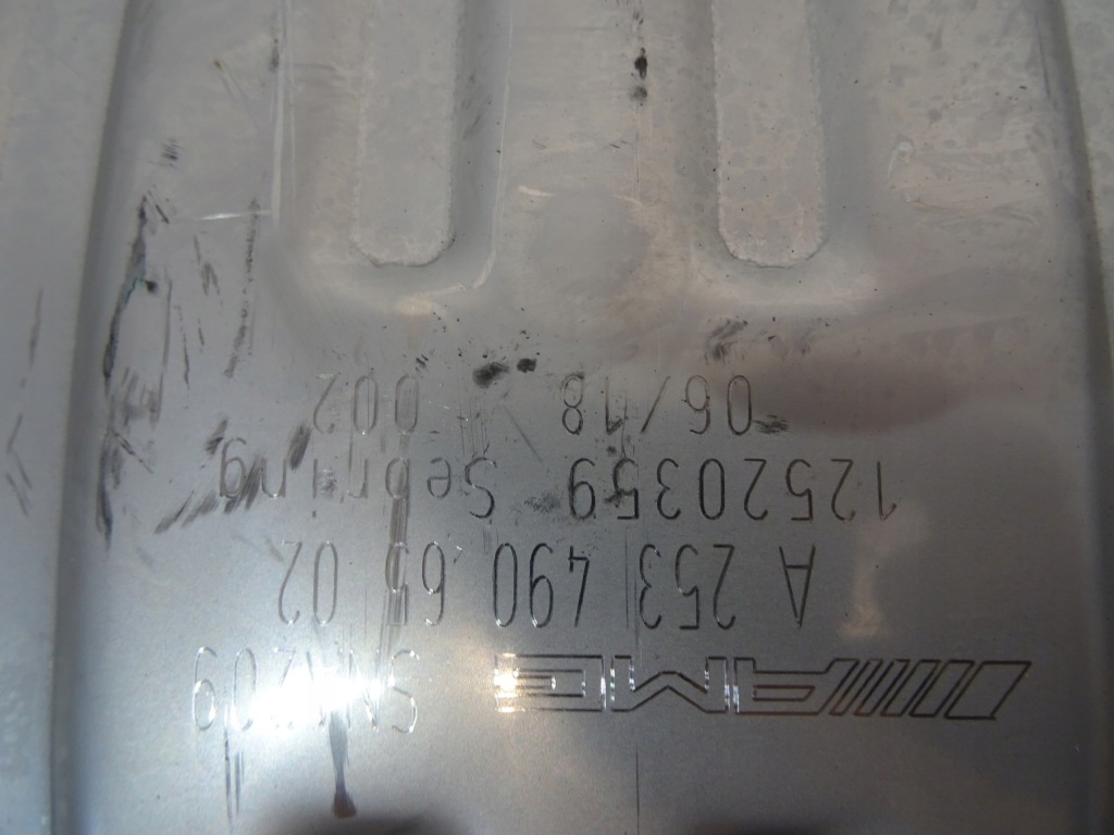 Выхлоп гаситель конечный mercedes glc w253 6.3 amg Недорого