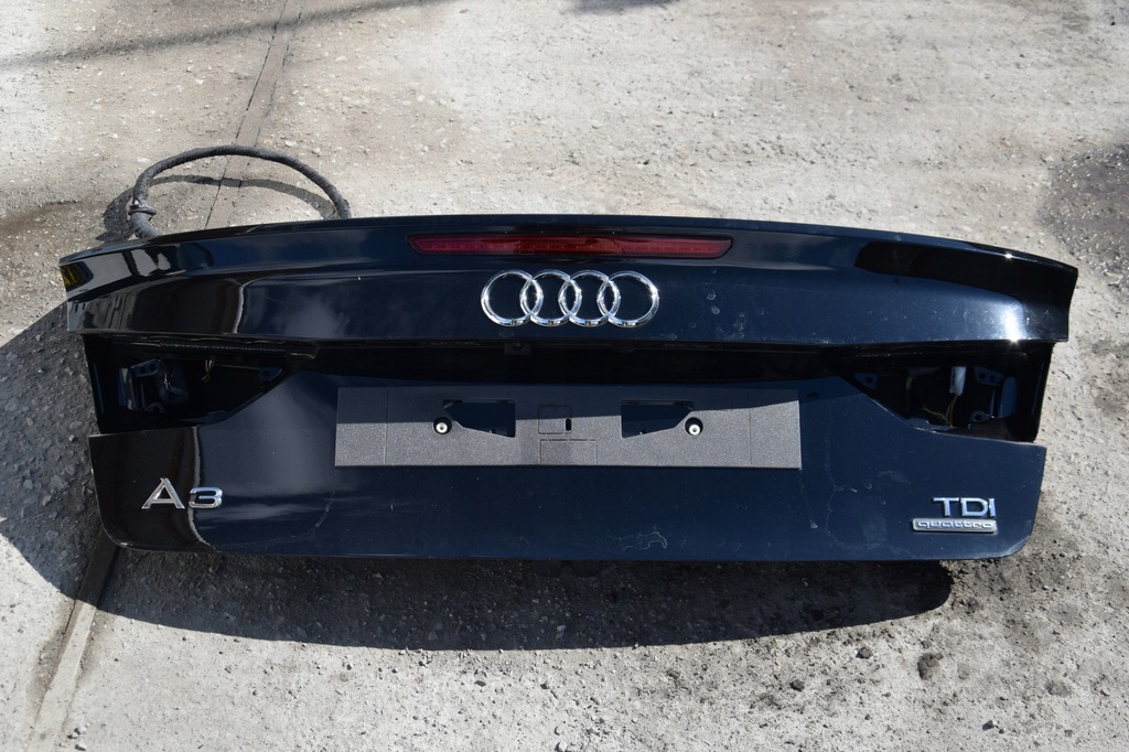 фото №4, Крышка багажника задняя ly9b audi a3 8v lift cabrio czarna