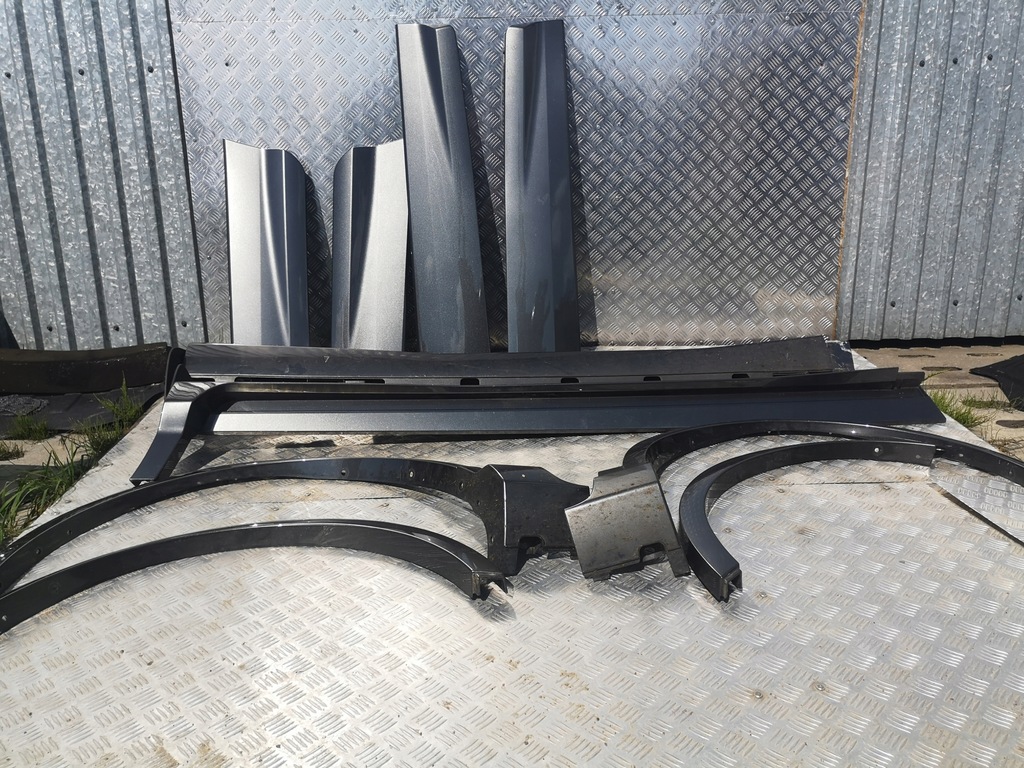 фото №11, Ford kuga mk2 lift st-line накладки крыла пороги