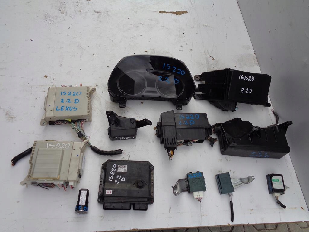 фото №1, Бортовой компьютер блок управления двигателя lexus is ii 2.2 d