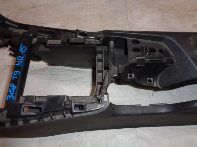 фото №3, Peugeot 308 t9 підлокітник тунель середній