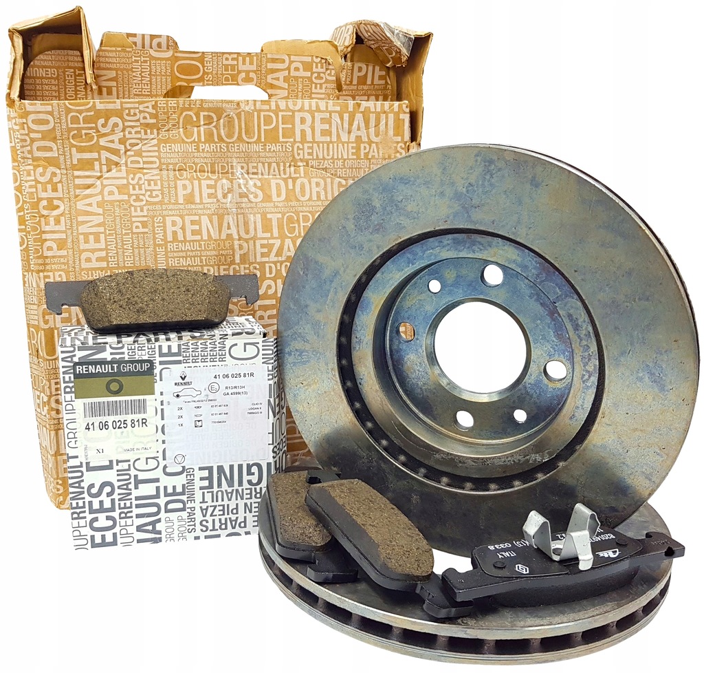 фото №1, Оригинальный номер renault thalia ii тормозные диски тормозные колодки тормозные перед