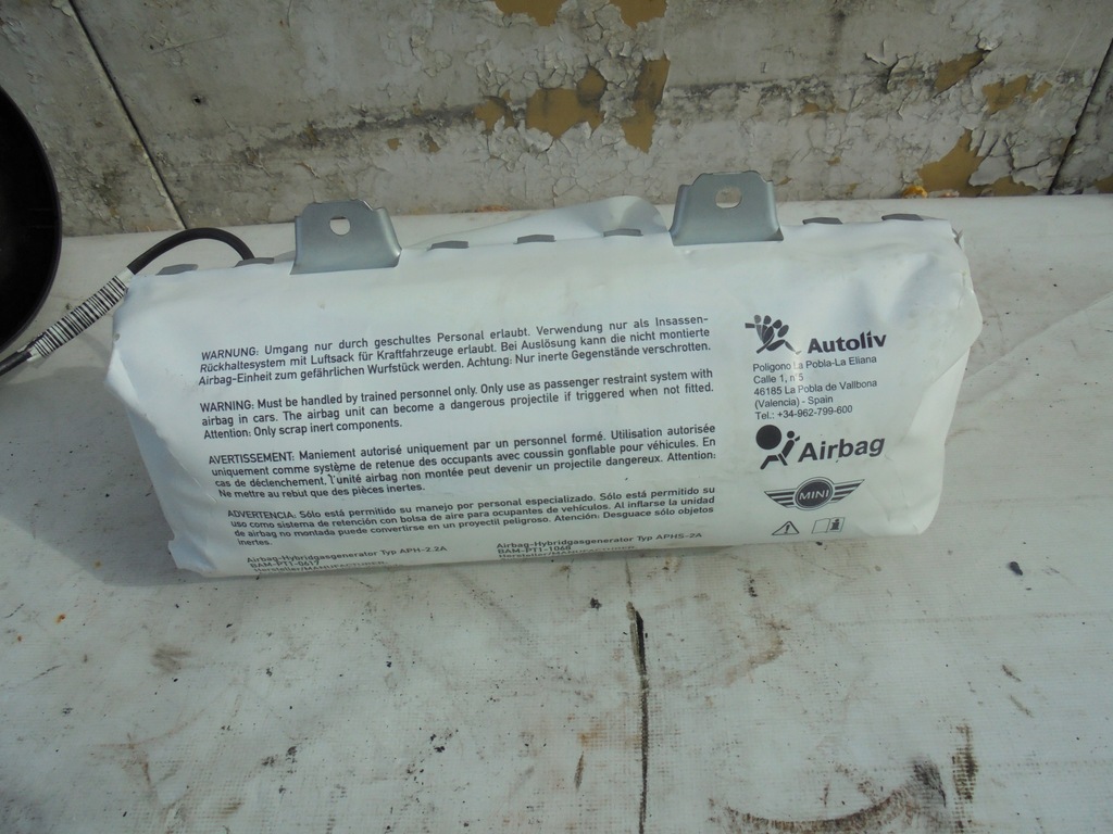 фото №4, Air bag водитель пассажир mini cooper one r56