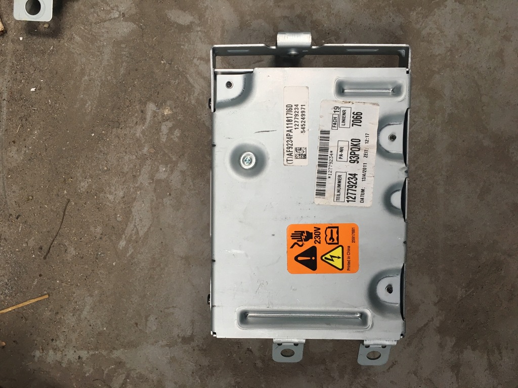 фото №1, Opel insignia перетворювач струму 12779234