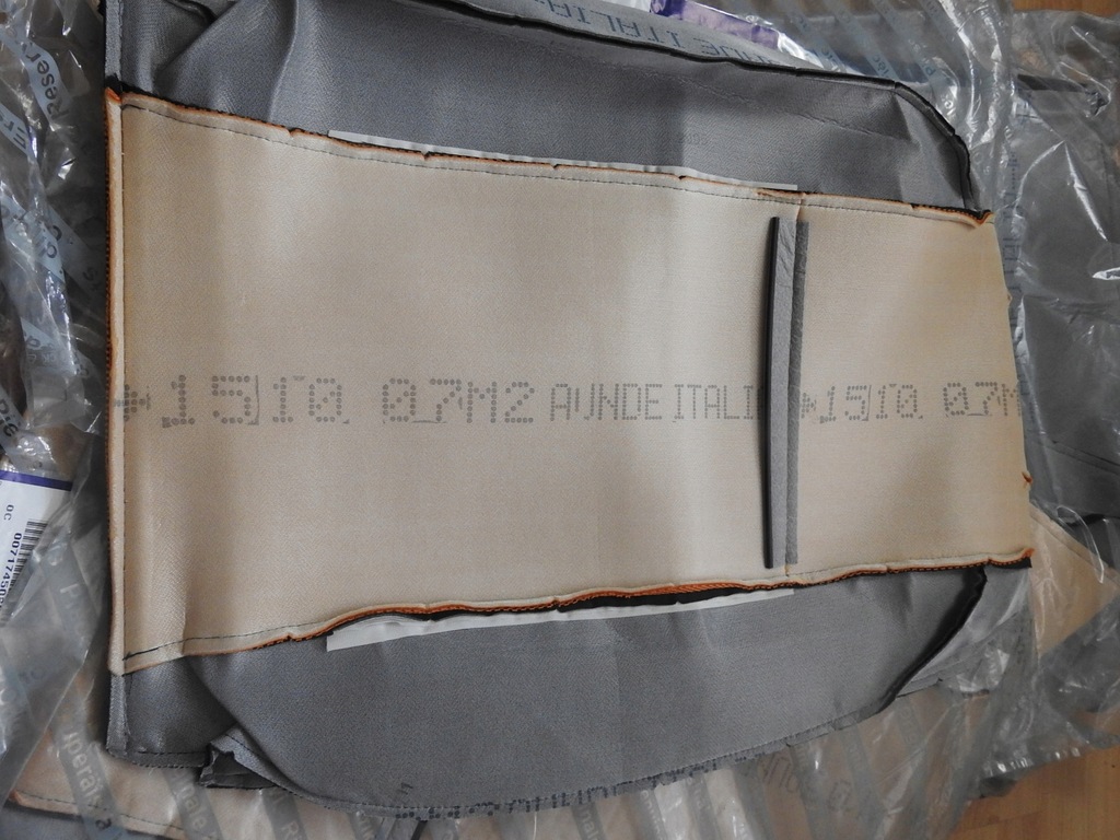 фото №7, Обшивка спинка сидіння fiat panda ii cross 4x4