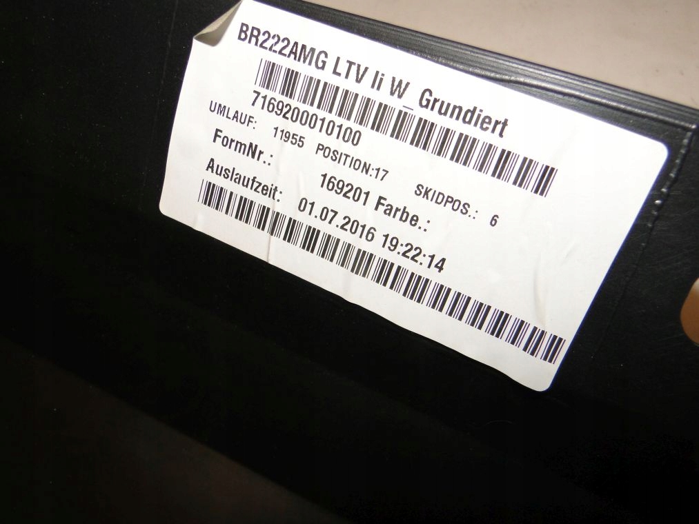 фото №10, Mercedes s klasa w222 amg короткий молдинг поріг