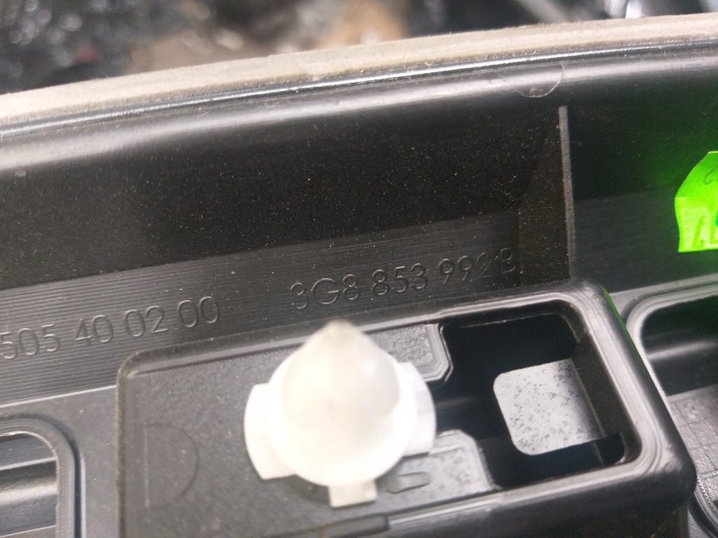 фото №4, Vw arteon молдинг дверь правая задняя задняя 3g8853992b