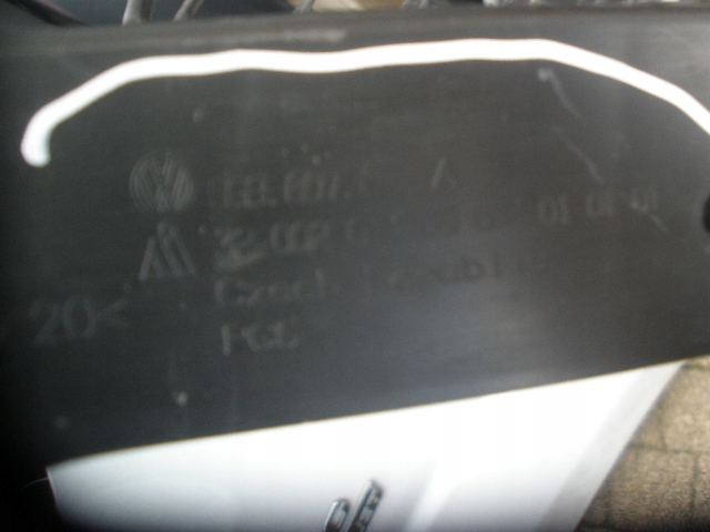 фото №10, Направляющая кронштейн бампера задняя vw golf vii kombi