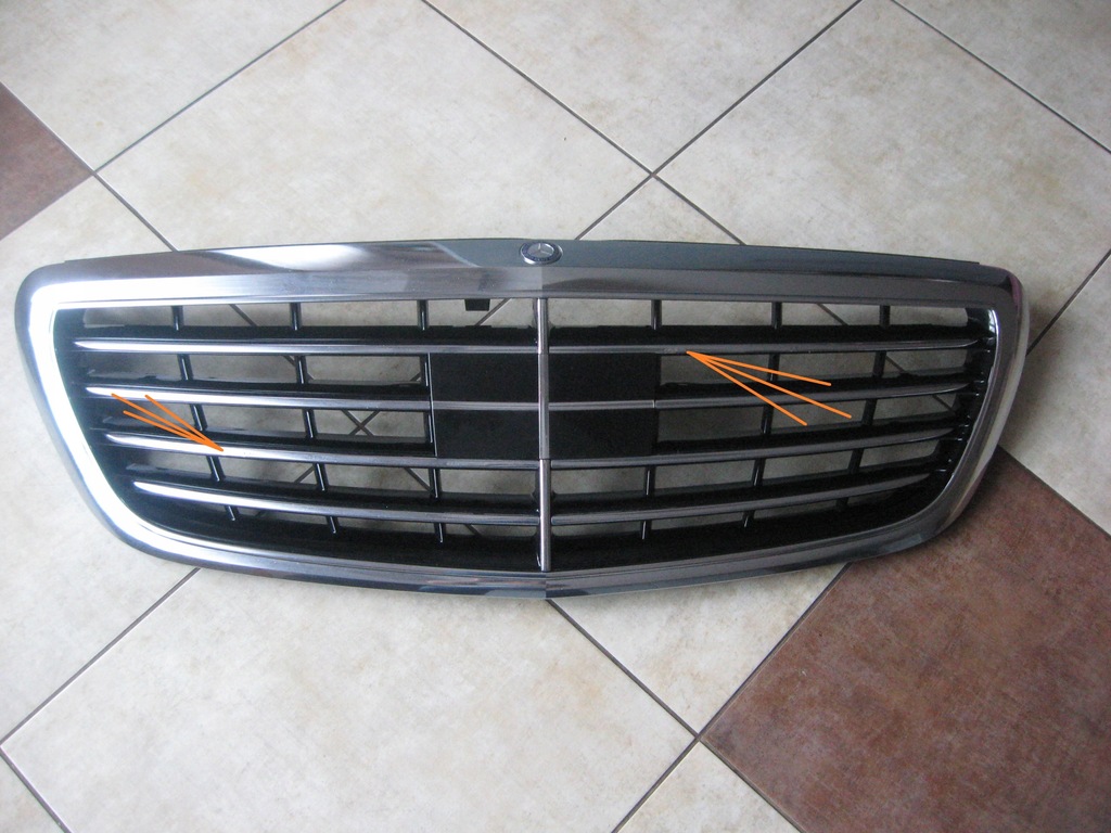 фото №1, Решётка радиатора - решётка радиатора - mercedes s klasa w222