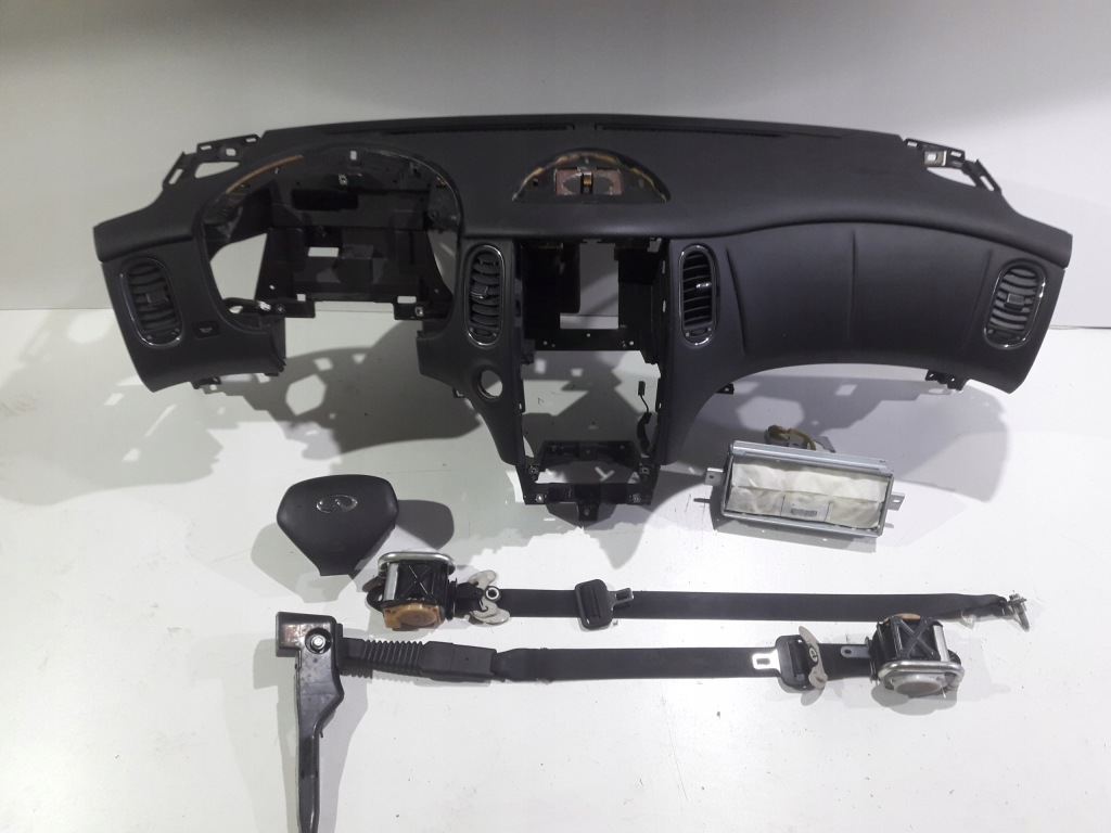 фото №1, Infiniti ex приборная панель консоль подушка безопасности подушки безопасности ремни