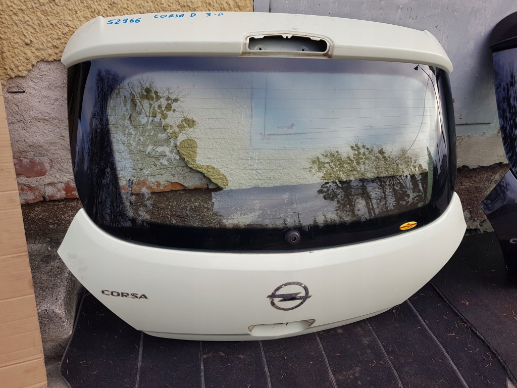 фото №2, Кришка багажника opel corsa d 3 двері оригінал