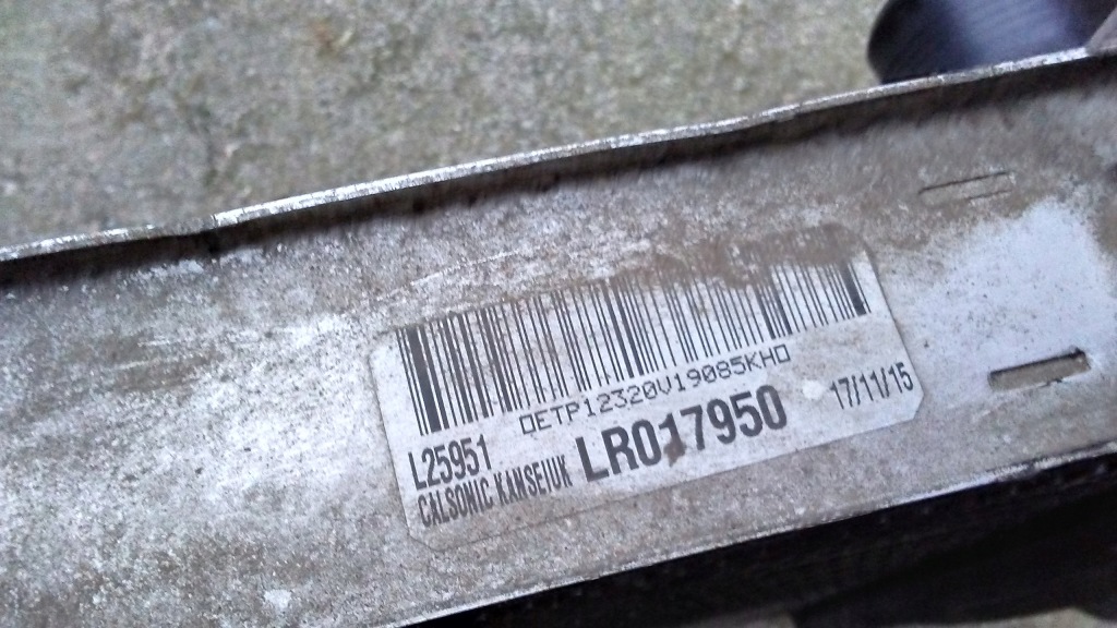 фото №3, Land rover defender 2015 интеркулер оригинал