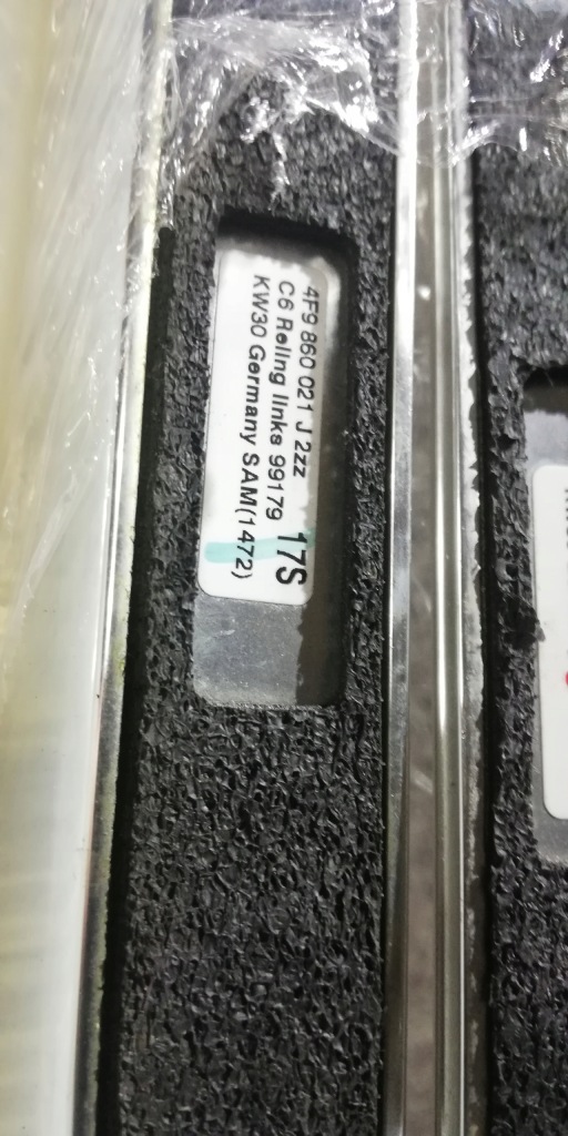 Audi a6 c6 4f універсал рейлінги дахові хром Зі Шроту