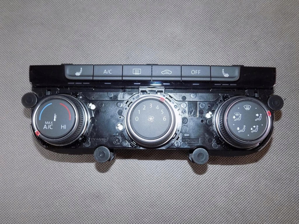 фото №1, Vw golf vii панель кондиционера 5g0907426r