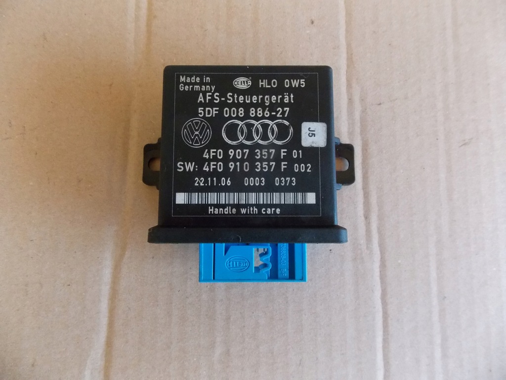 фото №1, Audi a3 8p 04- модуль блок керування світла 4f0907357f