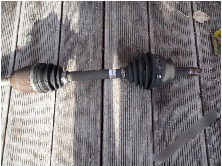 фото №1, Приводной вал левая do fiat doblo 1.3 m-jet