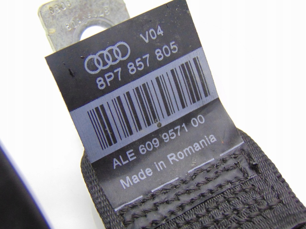 фото №4, Pas безопасности задняя задний audi a3 8p lift cabri