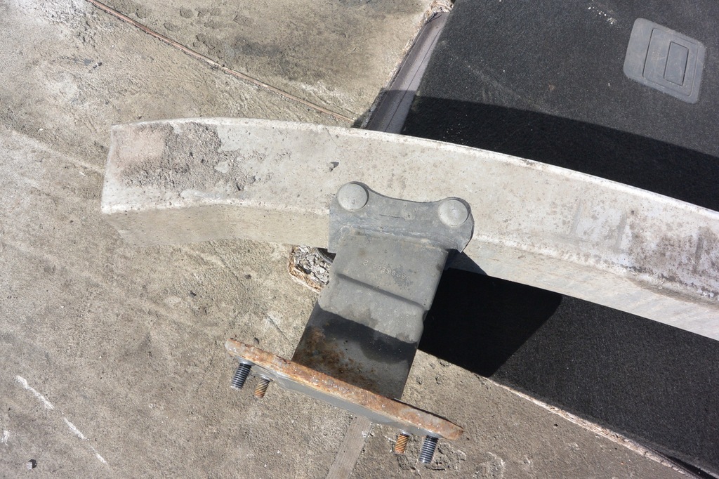 фото №12, Балка підсилювач бампера задня mercedes ml w164