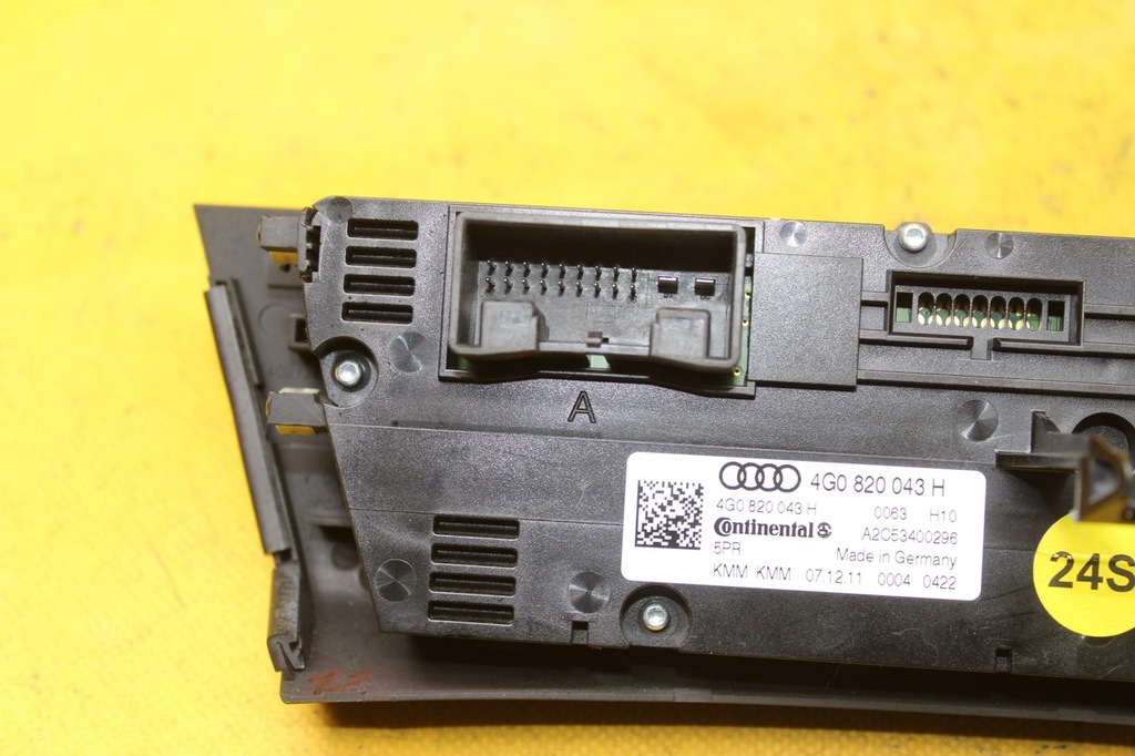 фото №8, Панель блок управления обдув кондиционера audi a6 c7 4g0820043h