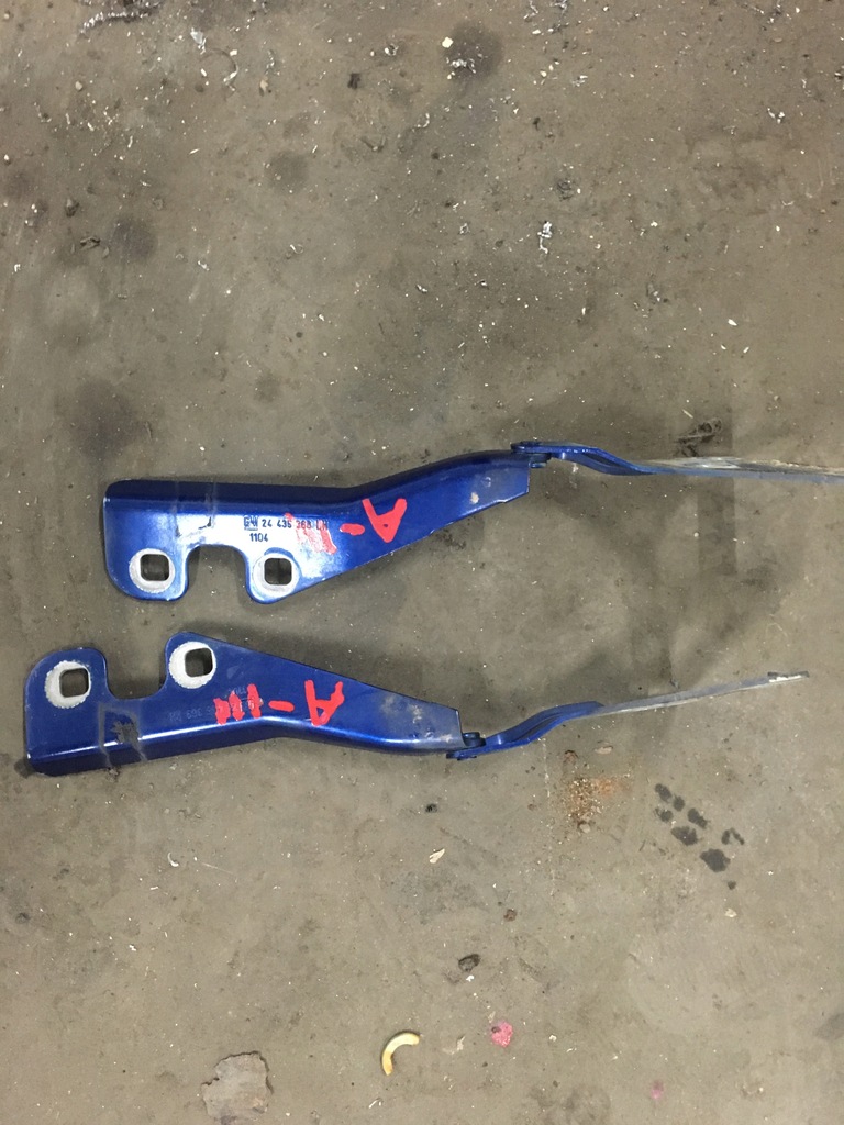 фото №1, Opel astra h iii z21b петлі капот комплект