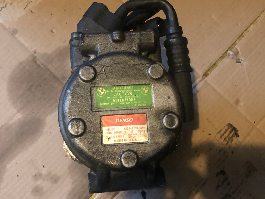 фото №5, Bmw 2.5 агрегат компрессор кондиционера 64528390741