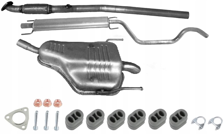 фото №1, Глушники середній кінцевий труба zafira b 1.6 1.8 2.2