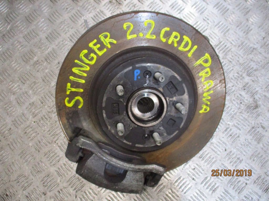 фото №4, Поворотный кулак поворотный кулак kia stinger 2,2crdi