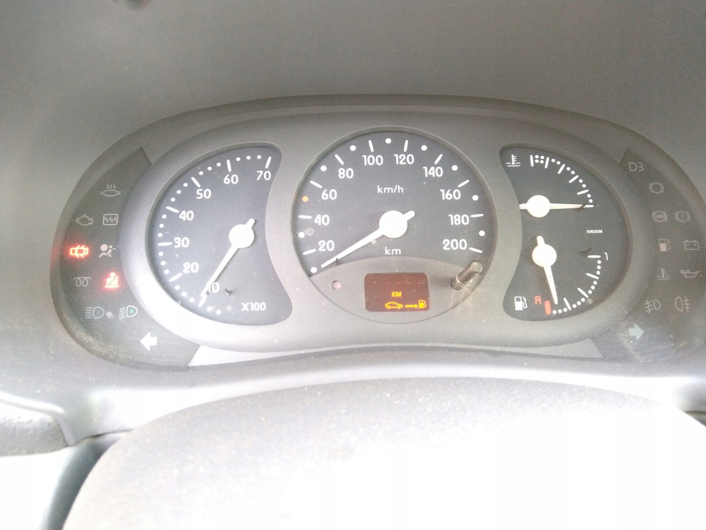 фото №11, Счетчик приборы clio 2 ii 1.4 8v 7700410442c 120tyś