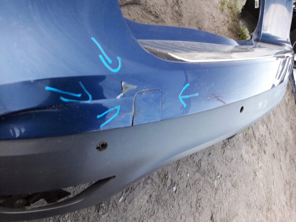 фото №5, Бампер задня задній renault scenic iv na pdc 15-