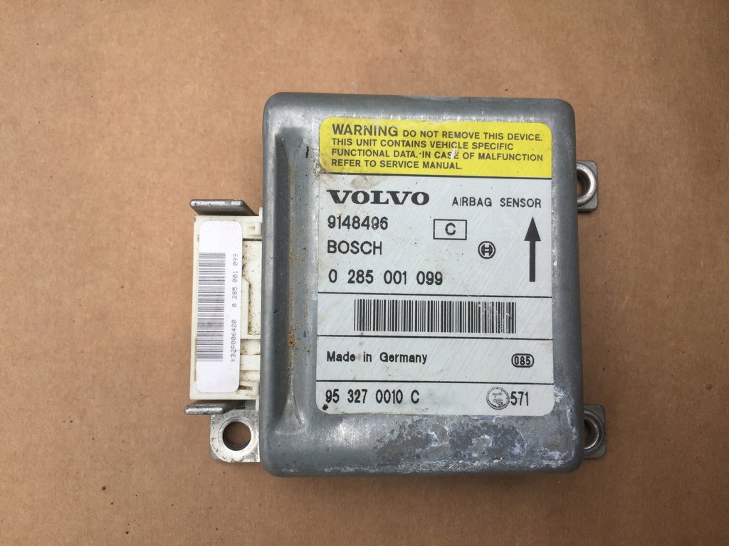 фото №1, Датчик подушка безпеки volvo s90 v90 960 9148496 модуль