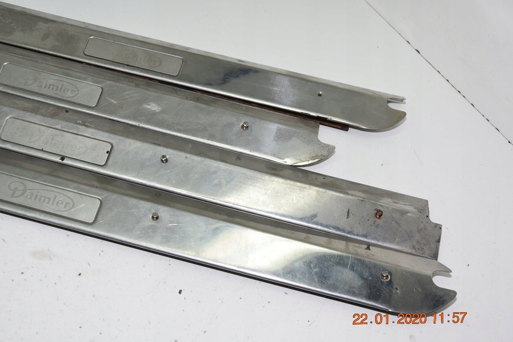 фото №5, Jaguar xj xj12 87r mk3 daimler накладки пороговые 4szt накладки молдинг